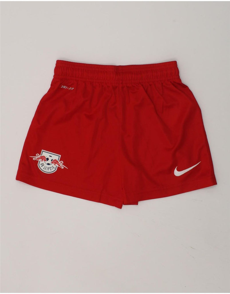 NIKE Boys Dri Fit Graphic Sport Shorts 6-7 Years Red Polyester | Vintage Nike | Thrift | Second-Hand Nike | Used Clothing | Messina Hembry 