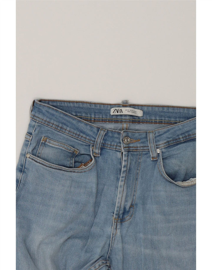 ZARA Womens Slim Jeans EU 38 Small W30 L30 Blue Cotton Vintage Zara and Second-Hand Zara from Messina Hembry 