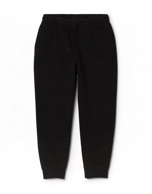 Oakley Mens Regular Fit Tracksuit Trousers Joggers Large Black Cotton