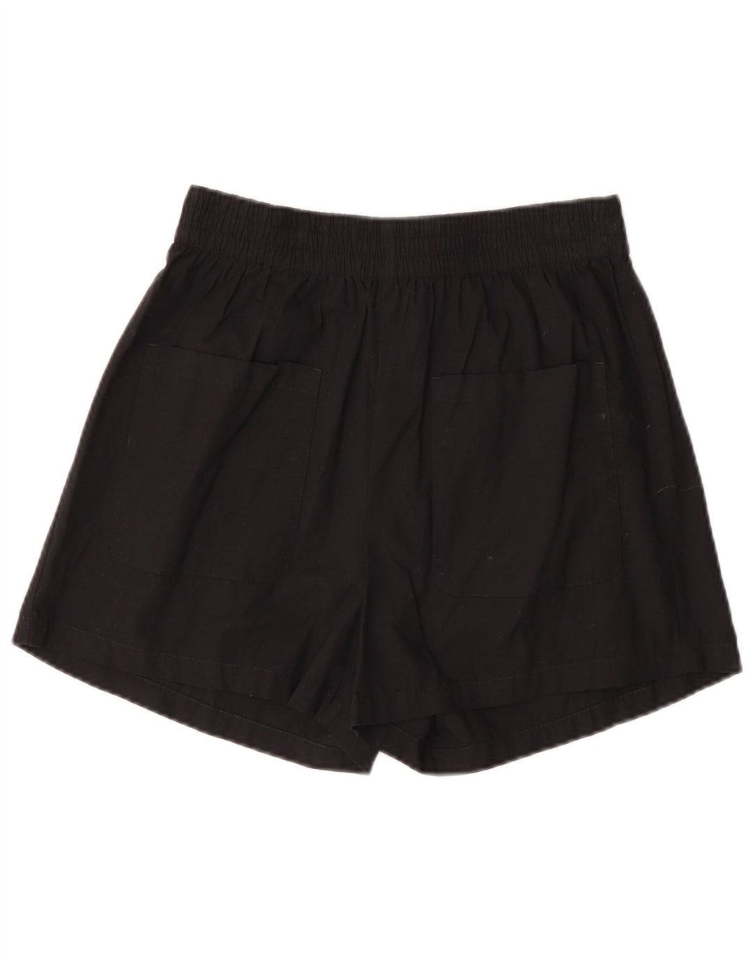 BENETTON Womens Casual Shorts Small W26 Black Cotton