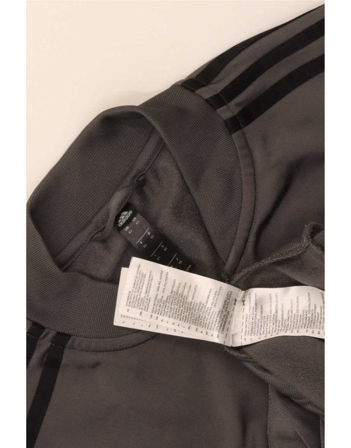 Adidas Mens Tracksuit Top Jacket XS Grey Polyester