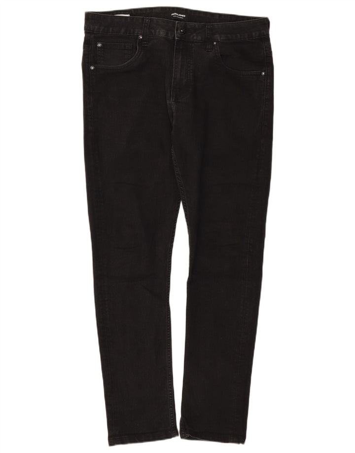 JACK & JONES Mens Slim Jeans W32 L32 Black