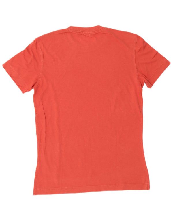 Calvin Klein Jeans Mens T-Shirt Top Small Red Cotton