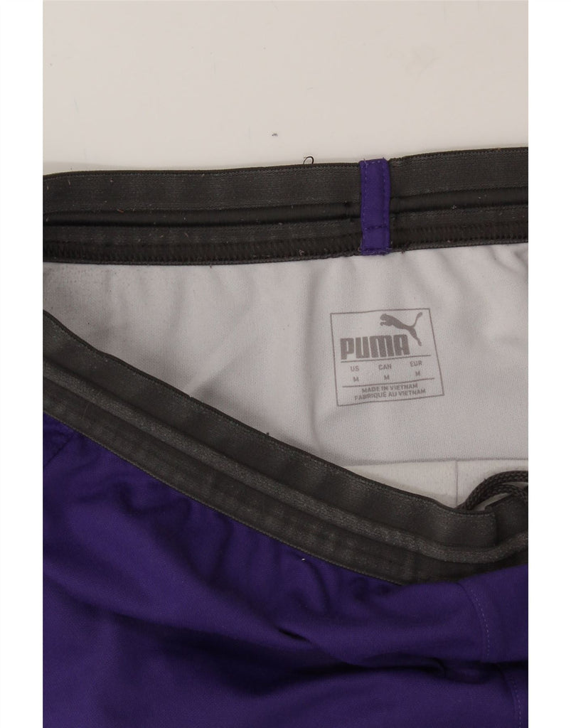 PUMA Mens BVB Dortmund Sport Shorts Medium Purple Vintage Puma and Second-Hand Puma from Messina Hembry 