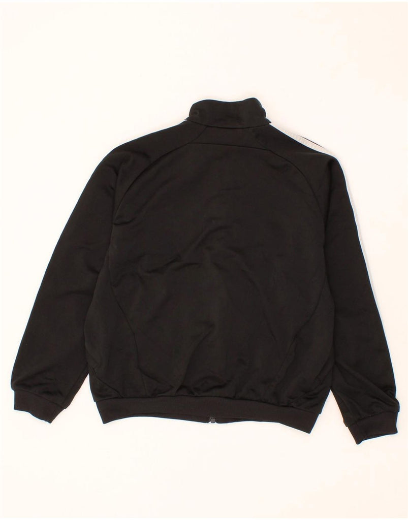ADIDAS Boys Tracksuit Top Jacket 9-10 Years Black Polyester Vintage Adidas and Second-Hand Adidas from Messina Hembry 