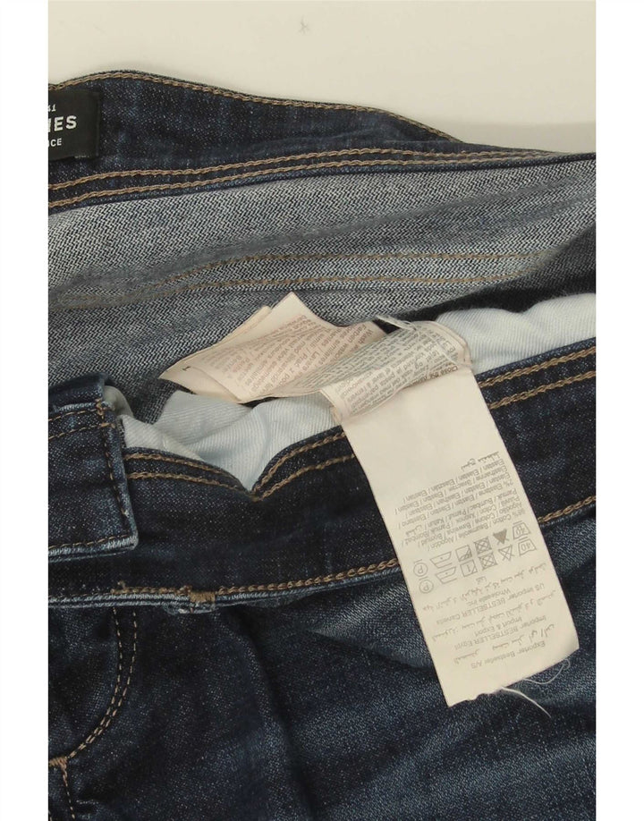 Jack & Jones Mens GLENN Slim Jeans W34 L32 Blue Cotton