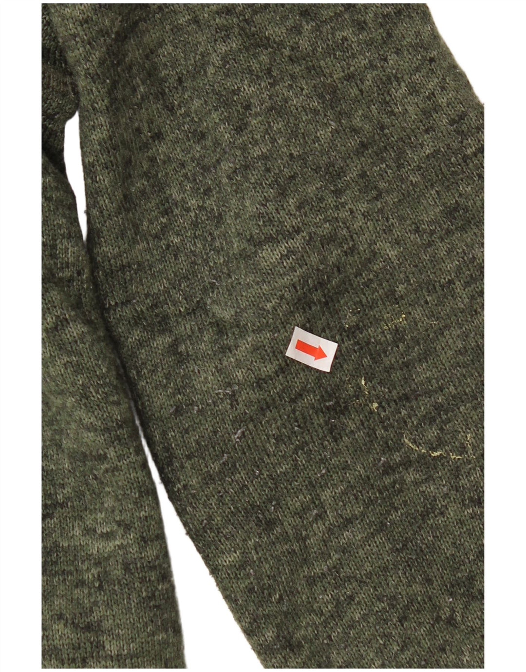 Mountain Warehouse Mens Tracksuit Top Jacket Large Khaki Flecked Polyester