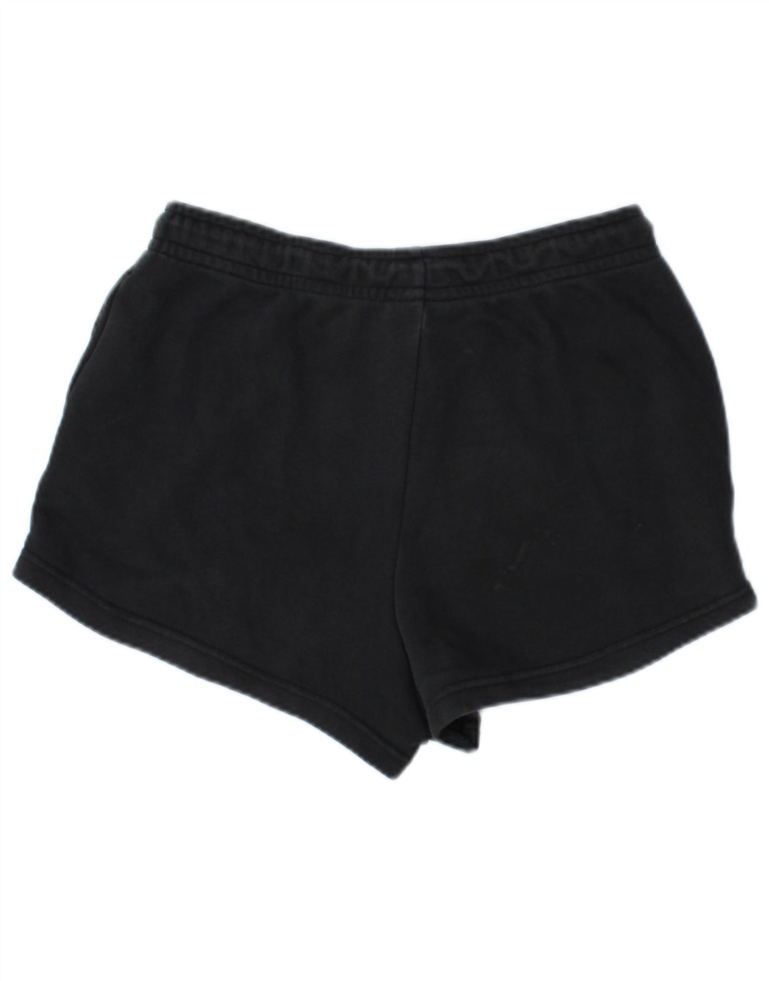 NIKE Womens Sport Shorts UK 10 Small  Black Cotton