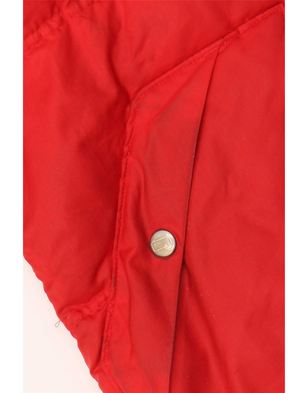 Woolrich Womens Oversized Padded Jacket UK 10 Small Red Polyester
