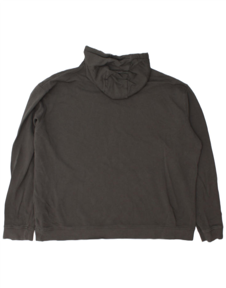 Lyle & Scott Mens Hoodie Jumper 3XL Grey Cotton