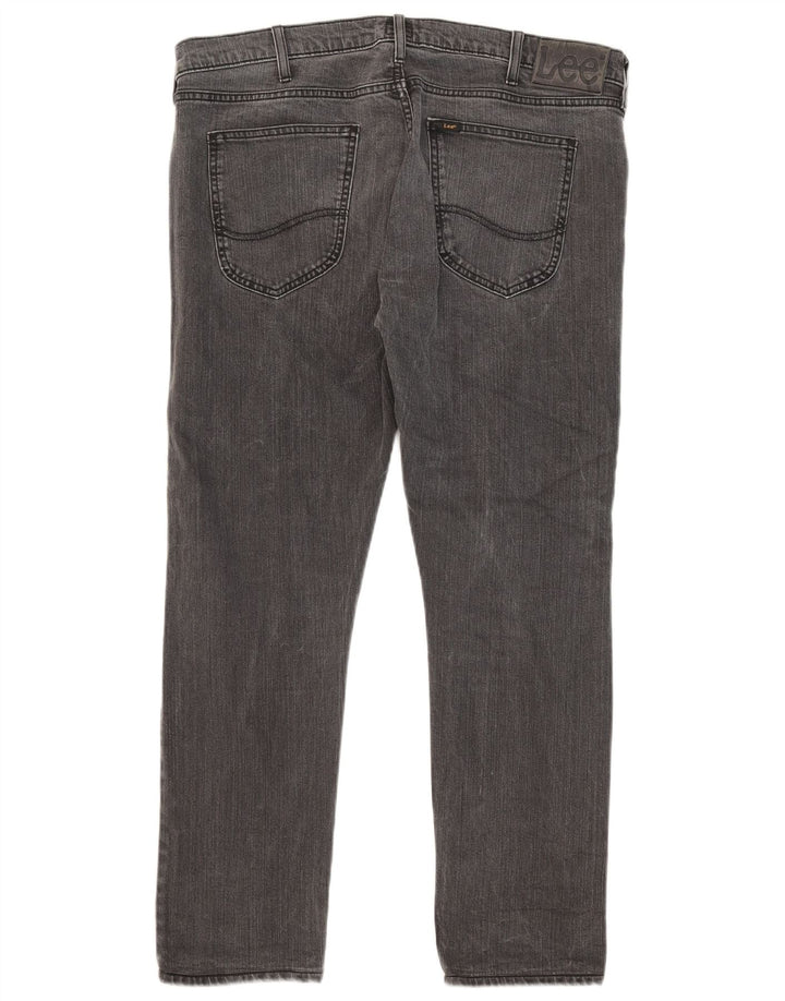 Lee Mens Luke Slim Jeans W36 L28 Grey Cotton
