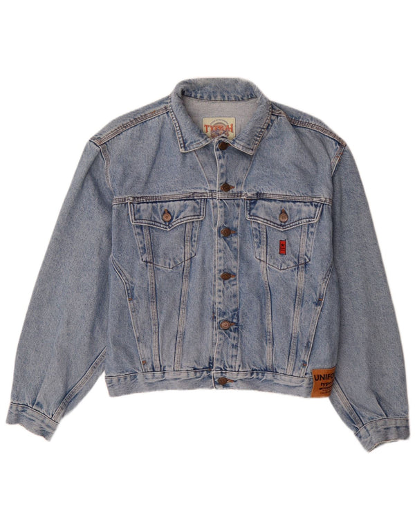 Uniform Mens Type A-1 Denim Jacket UK 38 Medium Blue