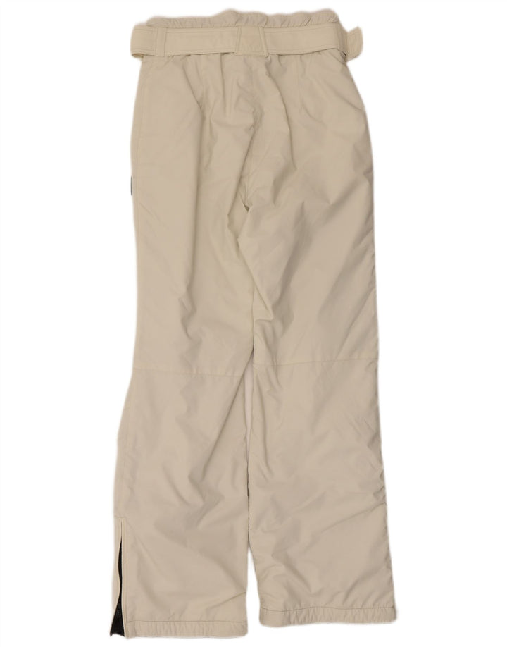 Colmar Womens Ski Trousers US 8 Medium  Beige Polyamide