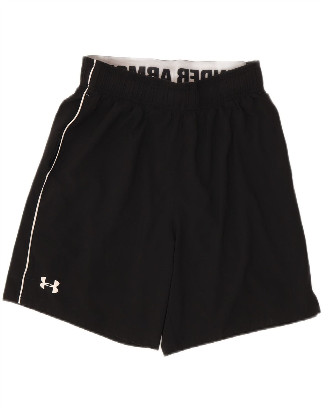 UNDER ARMOUR Mens Graphic Sport Shorts Medium  Black Polyester