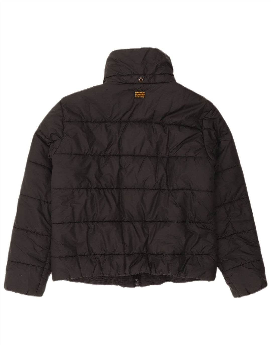 G-Star Womens Padded Jacket UK 16 Large Black Polyester