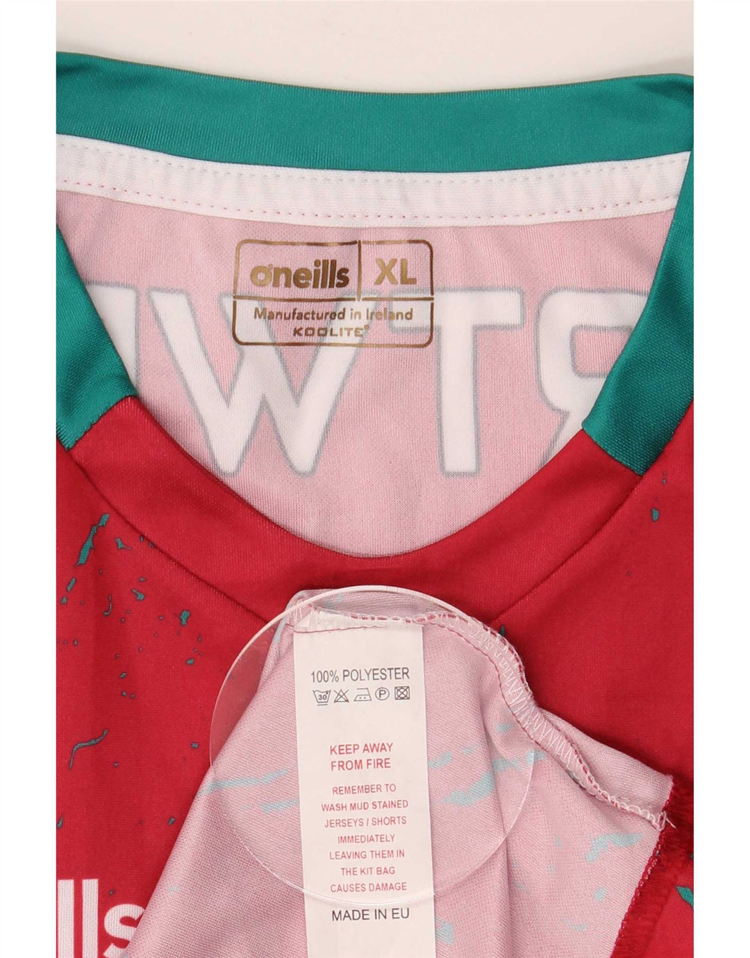 O'Neills Mens Graphic Vest Top XL Red Striped Polyester