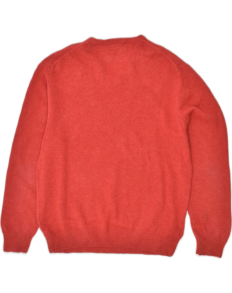 KAPPA Mens V-Neck Jumper Sweater 2XL Red Wool | Vintage Kappa | Thrift | Second-Hand Kappa | Used Clothing | Messina Hembry 