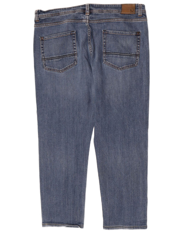 Crew Clothing Mens Slim Jeans W40 L27 Blue Cotton