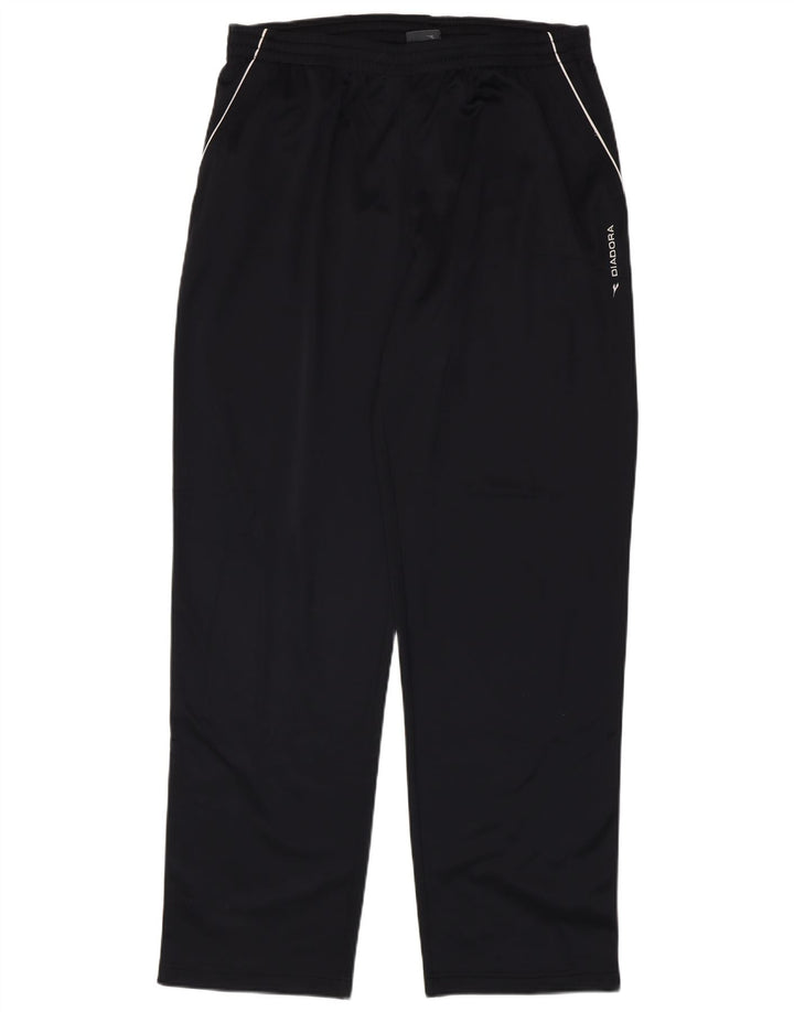 DIADORA Mens Tracksuit Trousers UK 46 XL  Black Polyester