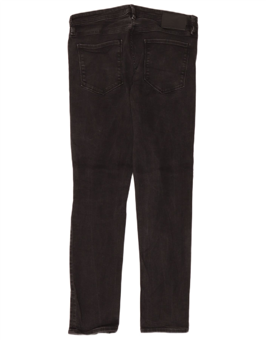 Jack & Jones Mens GLENN Slim Jeans W33 L32 Black Cotton