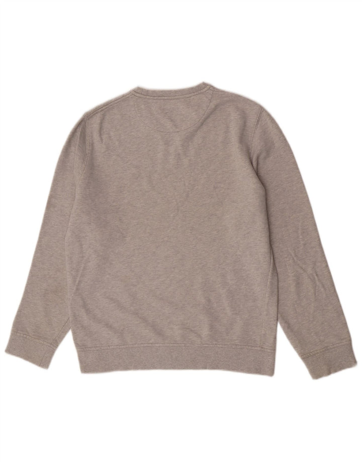 Lyle & Scott Mens Sweatshirt Jumper Medium Grey Cotton
