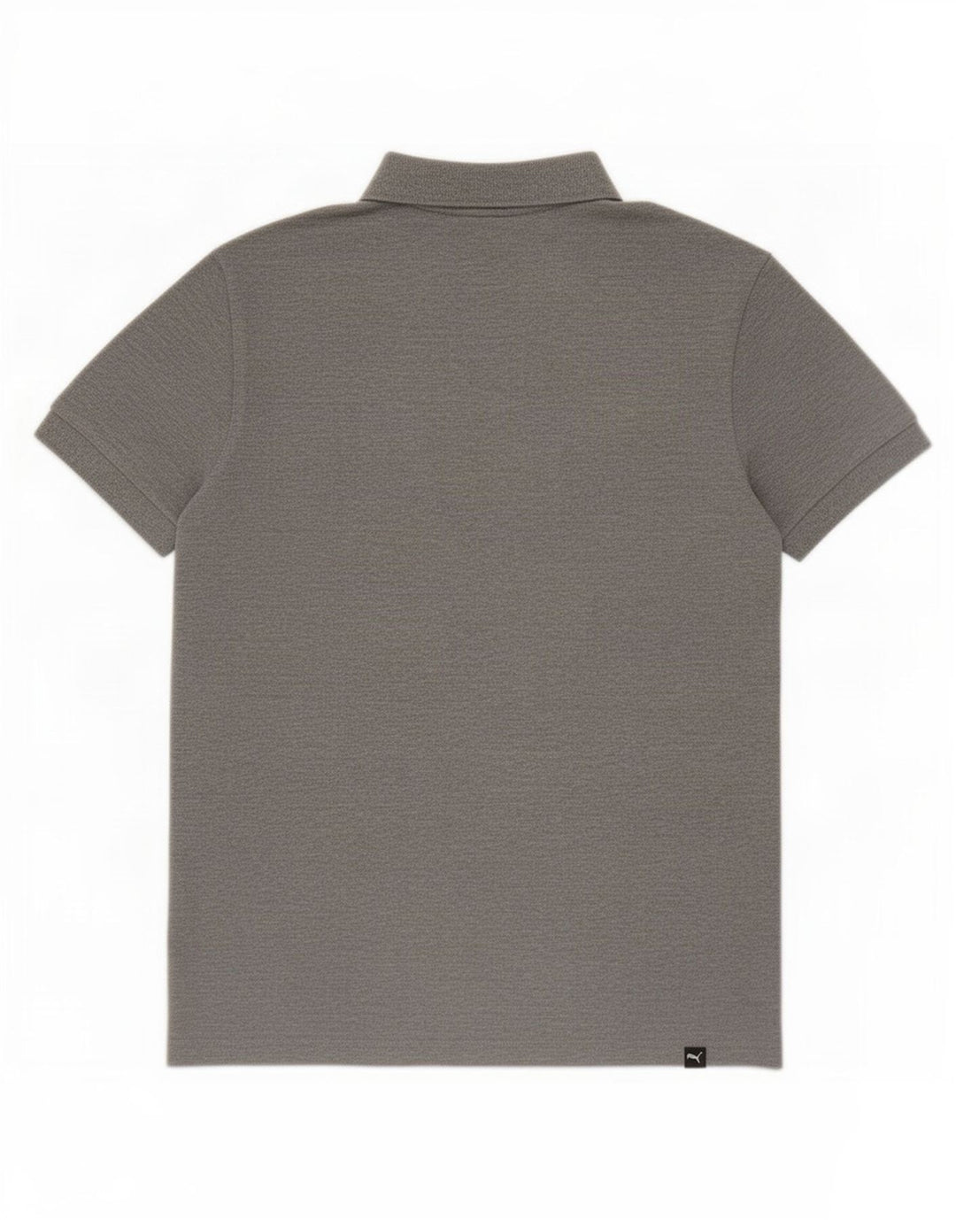 Puma Mens Polo Shirt Small Grey Flecked