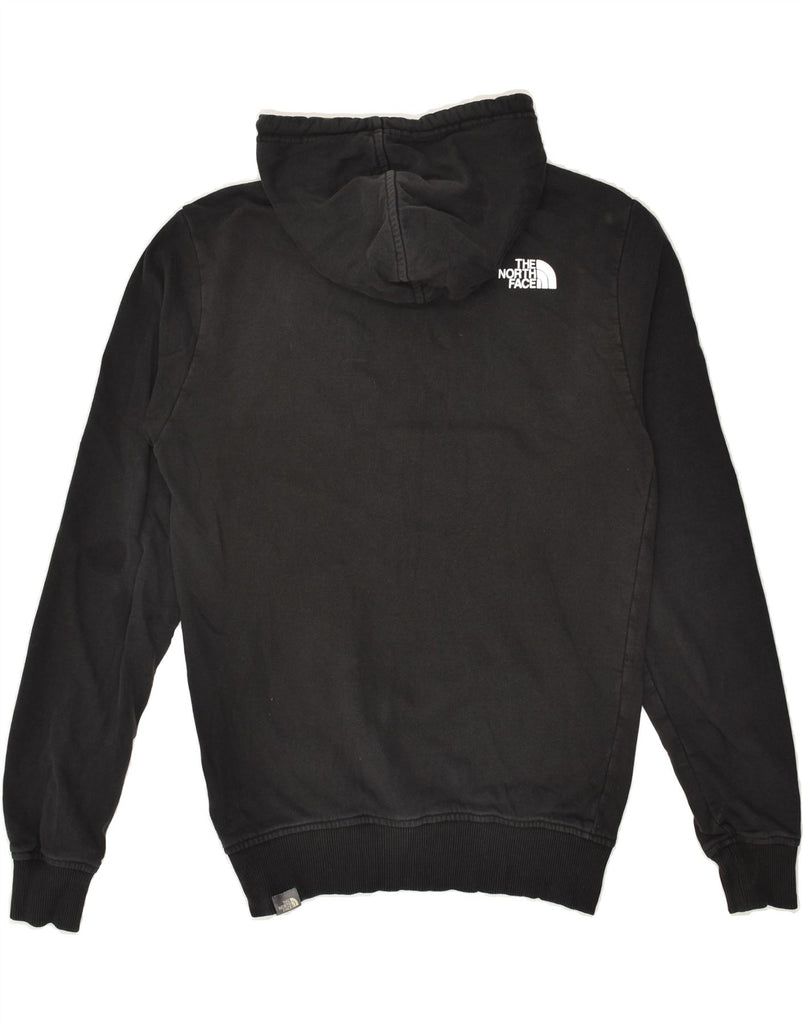 THE NORTH FACE Mens Graphic Hoodie Jumper XS Black Cotton | Vintage The North Face | Thrift | Second-Hand The North Face | Used Clothing | Messina Hembry 