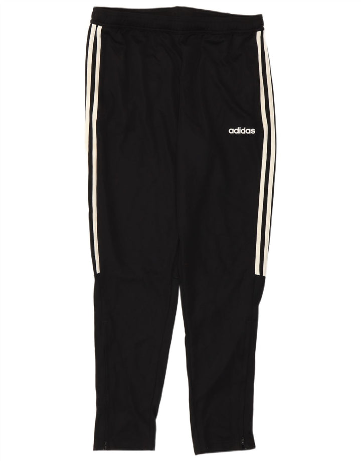 Adidas Mens Aeroready Tracksuit Trousers Large Black Polyester