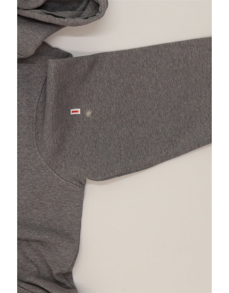 CROPP Mens Graphic Hoodie Jumper XL Grey Cotton Vintage Cropp and Second-Hand Cropp from Messina Hembry 