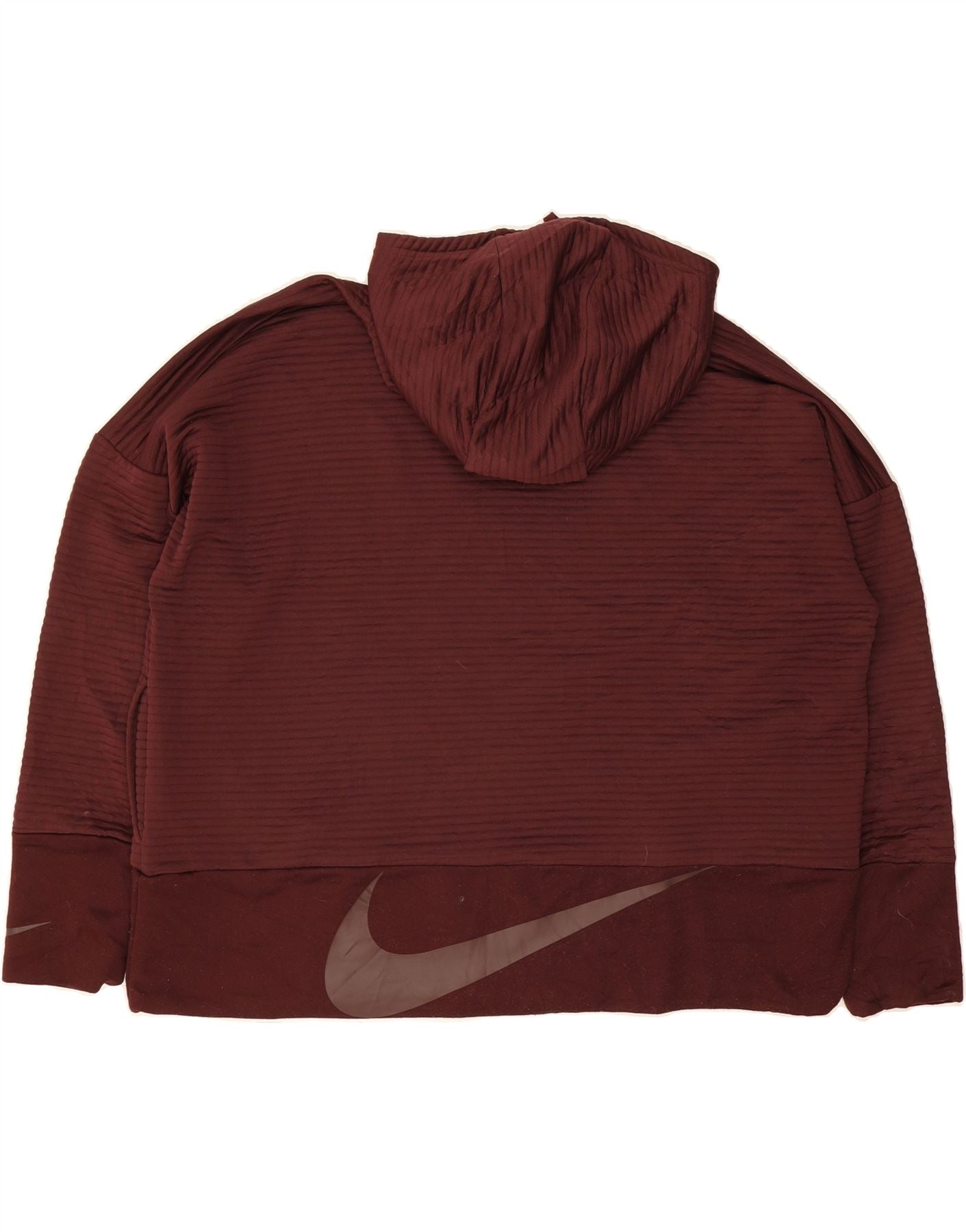 Sudadera Nike Dri-FIT holgada con capucha y estampado para mujer
