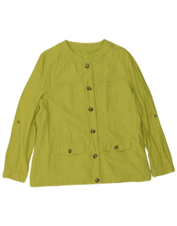 Atlas for Women Womens Oversized Blazer Jacket UK 16/18 Large Green
