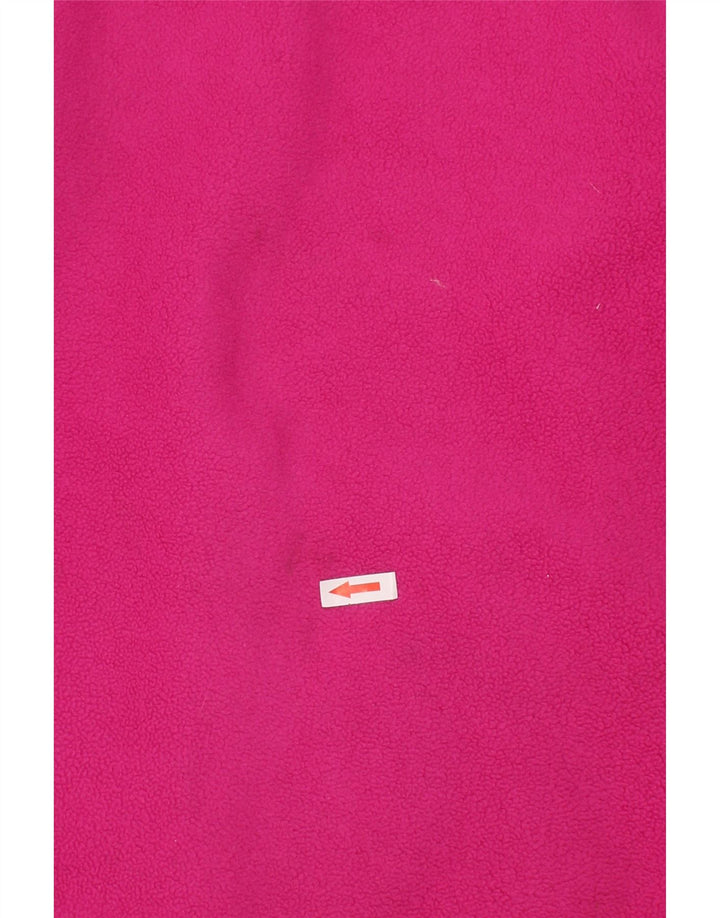 Jack Wolfskin Girls Fleece Jacket 9-10 Years Pink Polyester