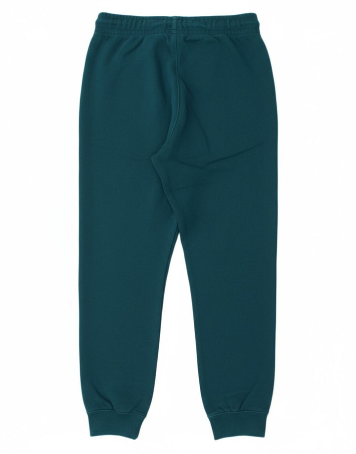 NIKE Mens Tracksuit Trousers Joggers Small  Green Cotton