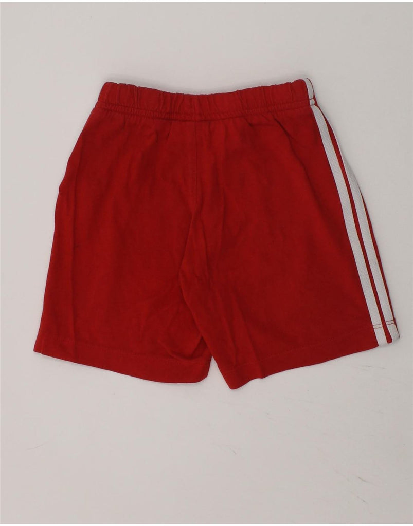 ADIDAS Baby Boys Sport Shorts 18-24 Months Red Cotton | Vintage Adidas | Thrift | Second-Hand Adidas | Used Clothing | Messina Hembry 