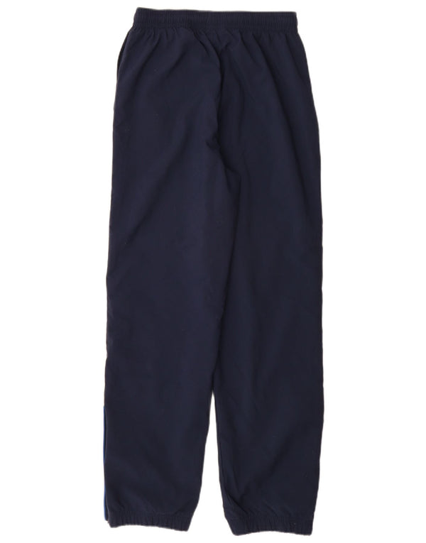 Nike Boys Tracksuit Trousers Joggers 12-13 Years Large Navy Blue Polyester