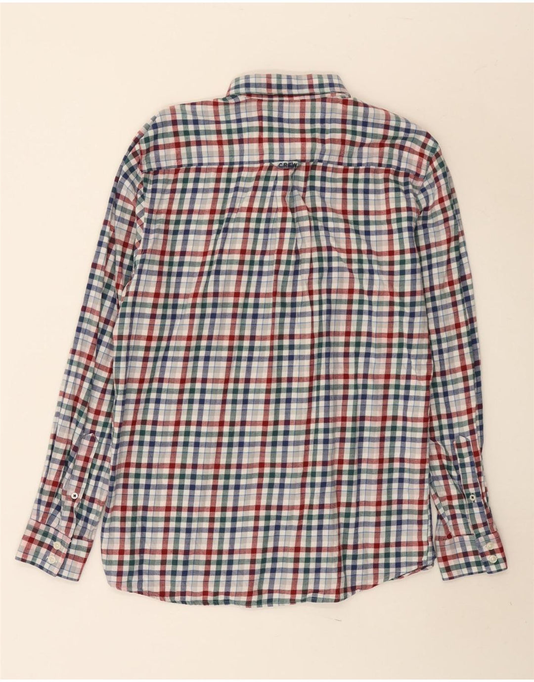 Crew Clothing Mens Classic Fit Flannel Shirt Medium Multicoloured Gingham