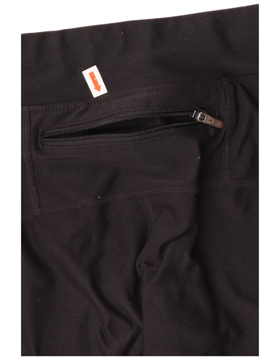 NIKE Womens Leggings UK 10 Small  Black Polyester