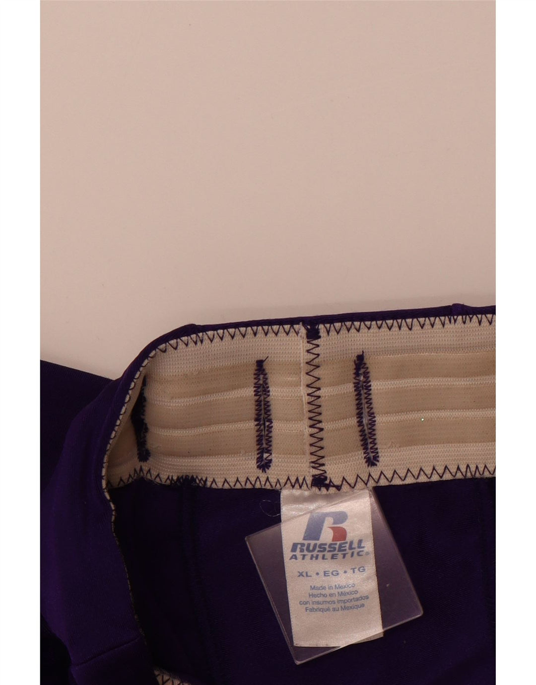 Russell Athletic Mens Sport Shorts XL Purple Nylon