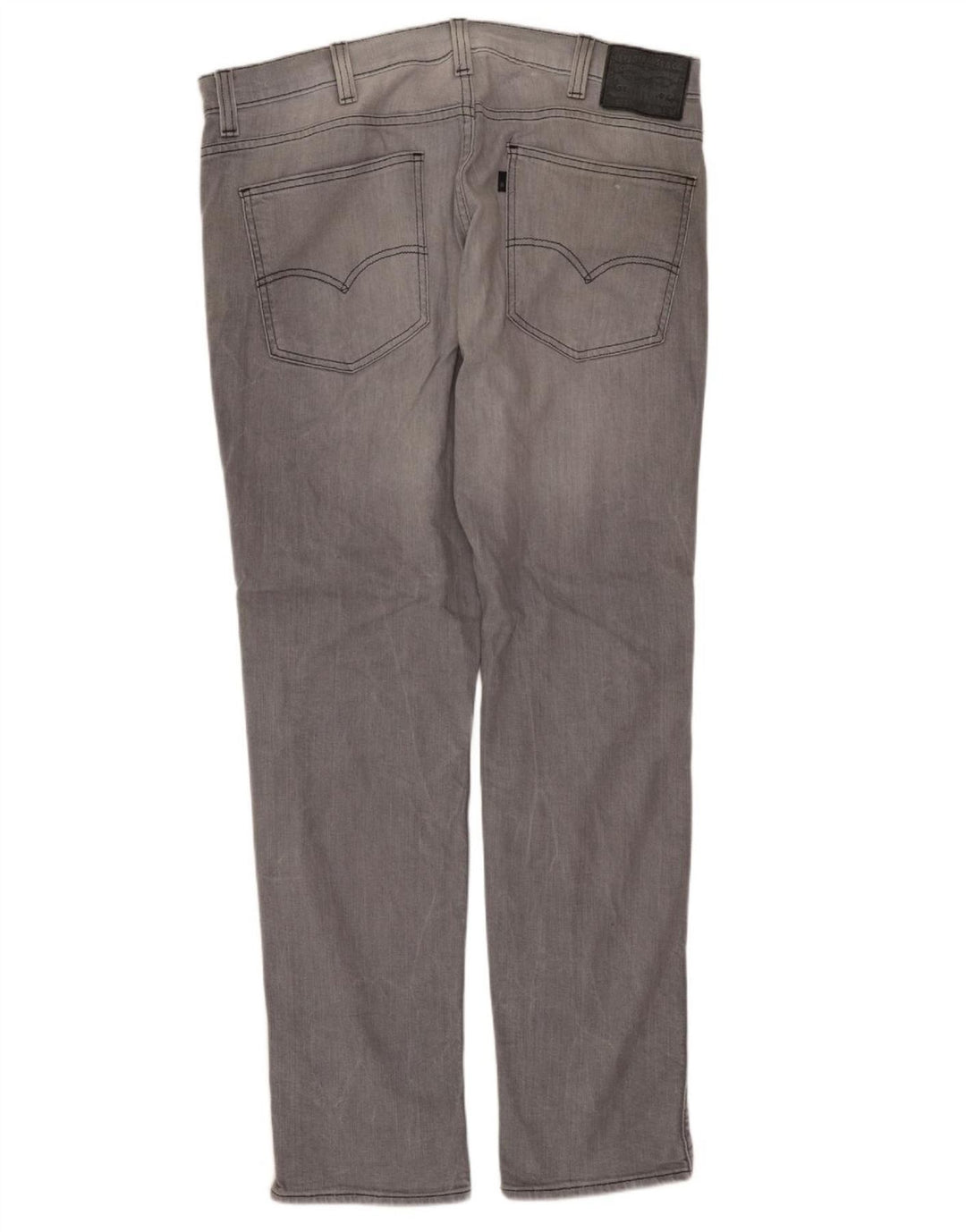 Levi's Mens 511 Slim Jeans W38 L32 Grey Cotton