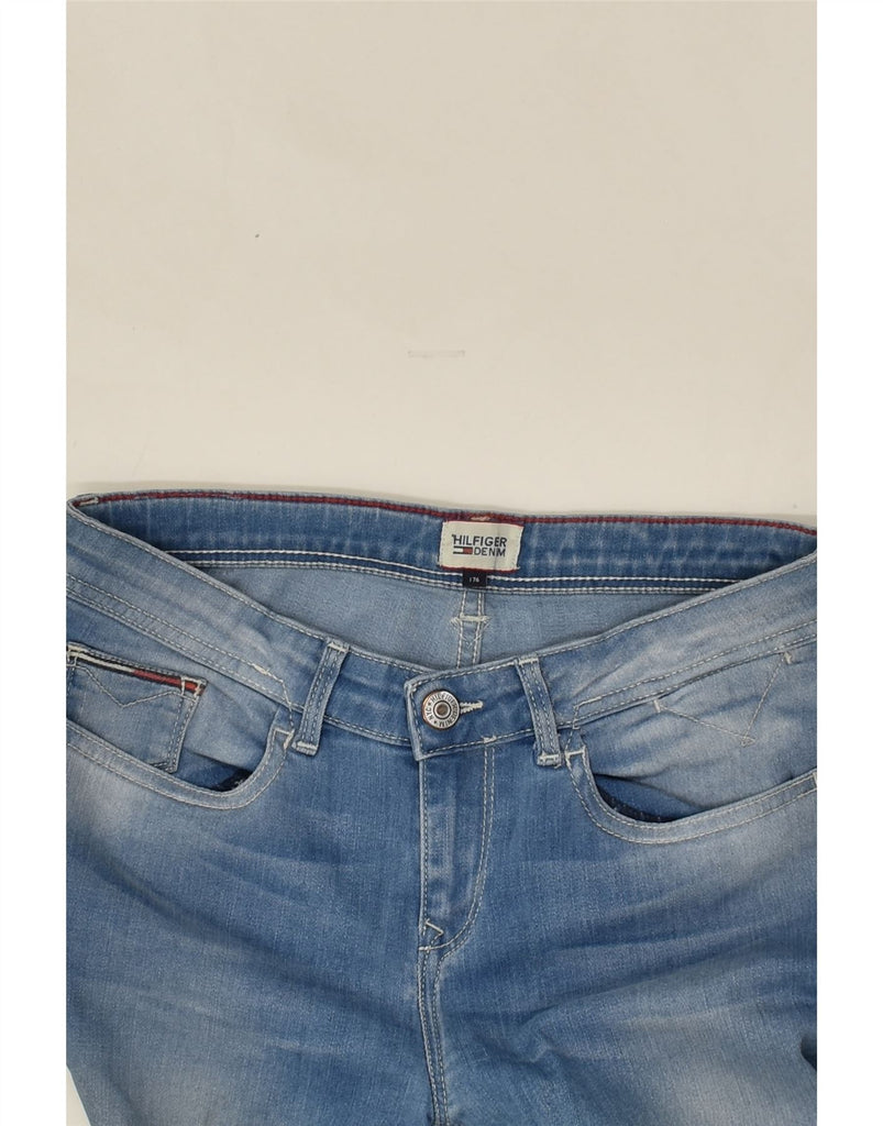 TOMMY HILFIGER Girls Slim Jeans 14-15 Years W29 L31 Blue Cotton | Vintage Tommy Hilfiger | Thrift | Second-Hand Tommy Hilfiger | Used Clothing | Messina Hembry 