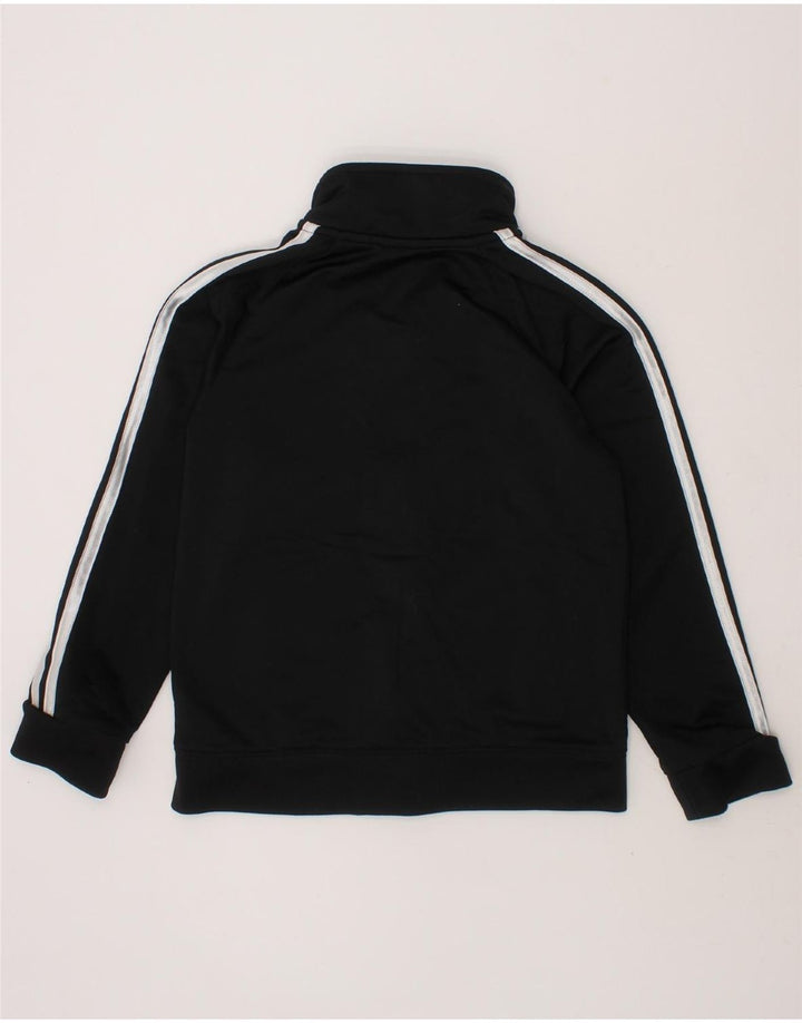 ADIDAS Boys Tracksuit Top Jacket 4-5 Years Black Polyester Vintage Adidas and Second-Hand Adidas from Messina Hembry 