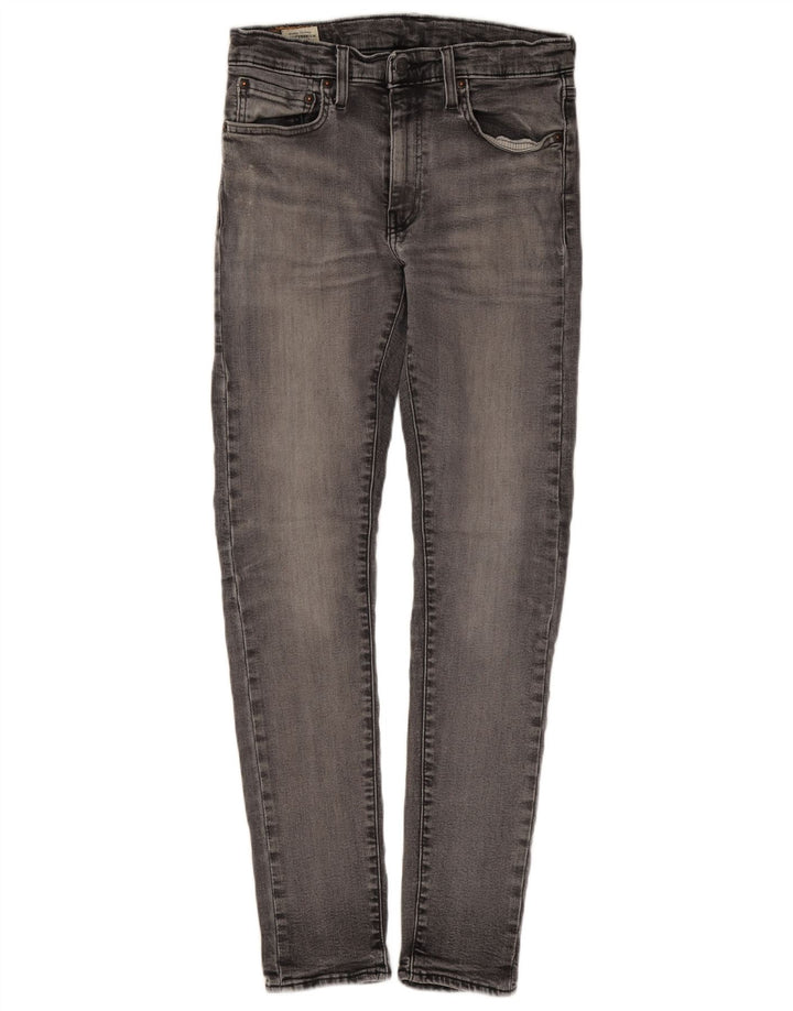 LEVI'S Womens Skinny Jeans W32 L32 Grey Cotton