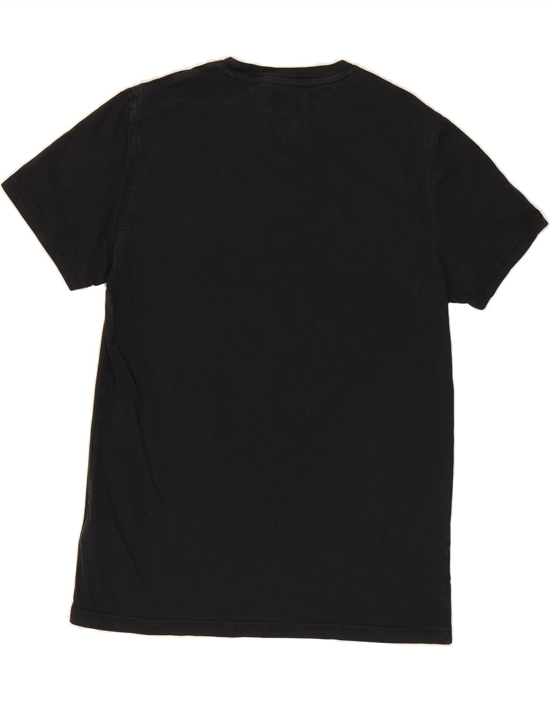 TOMMY HILFIGER Mens T-Shirt Top Large Black Cotton Vintage Tommy Hilfiger and Second-Hand Tommy Hilfiger from Messina Hembry 