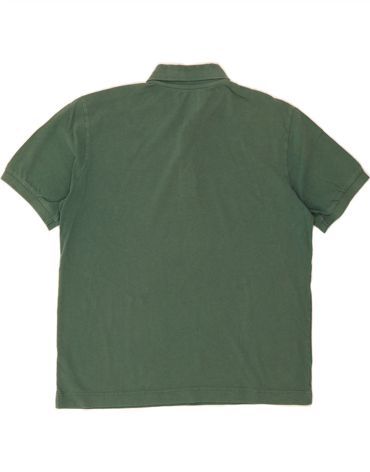 KAPPA Mens Polo Shirt XL Green Cotton Vintage Kappa and Second-Hand Kappa from Messina Hembry 
