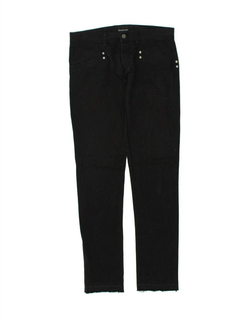 CALVIN KLEIN Mens Slim Jeans W33 L34 Black Cotton | Vintage Calvin Klein | Thrift | Second-Hand Calvin Klein | Used Clothing | Messina Hembry 
