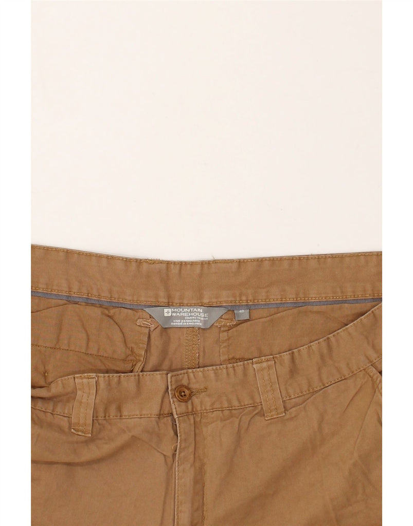 MOUNTAIN WAREHOUSE Mens Chino Shorts W40 XL Brown | Vintage Mountain Warehouse | Thrift | Second-Hand Mountain Warehouse | Used Clothing | Messina Hembry 