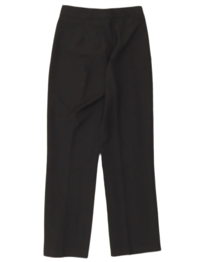 SPORTSTAFF Womens Straight Suit Trousers W26 L28  Black Polyester