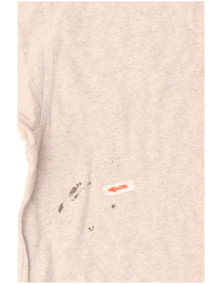 Carhartt Mens T-Shirt Top Medium Grey Cotton