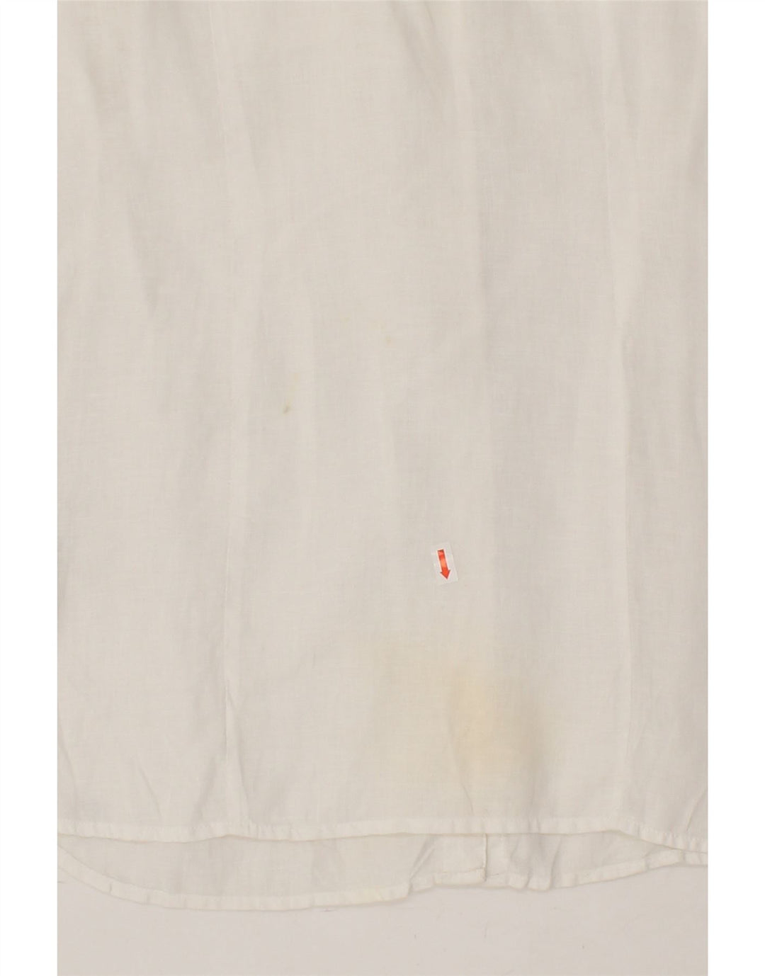 TOMMY HILFIGER Womens Shirt US 6 Medium White Cotton Vintage Tommy Hilfiger and Second-Hand Tommy Hilfiger from Messina Hembry 
