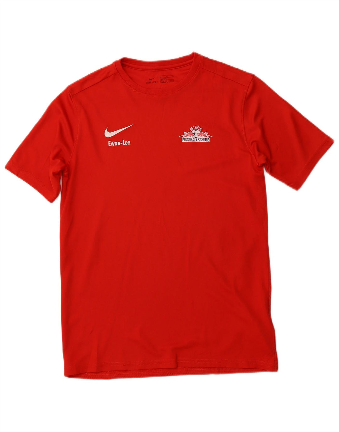NIKE Boys LB Leipzig Graphic T-Shirt Top 13-14 Years XL  Red Polyester
